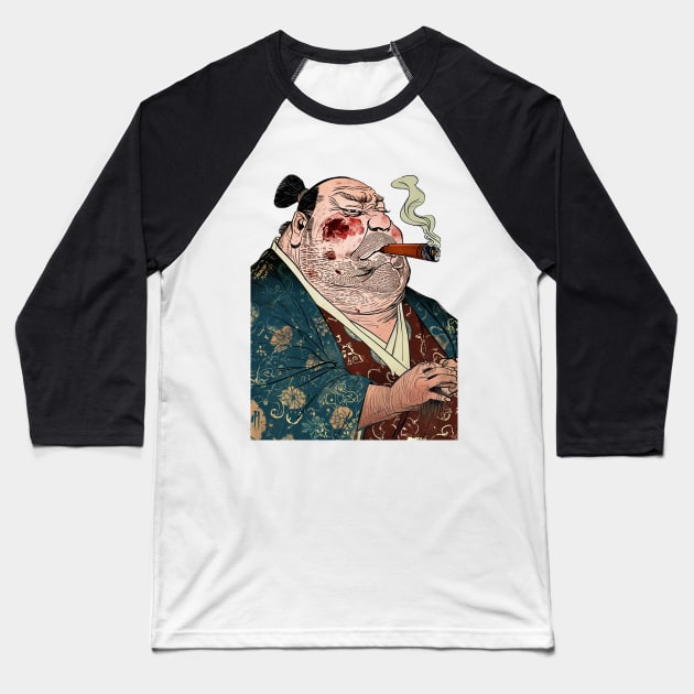 Puff Sumo: Tolerance is King Baseball T-Shirt by Puff Sumo